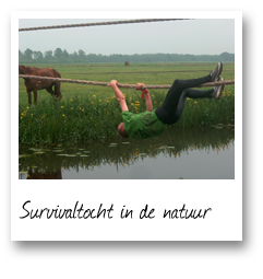 Survivaltocht in de natuur