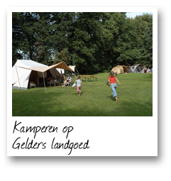Kamperen op Gelders landgoed