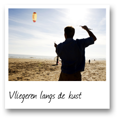 Vliegeren langs de kust (powerkiten)