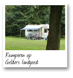 Kamperen op Gelders landgoed