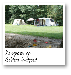 Kamperen op Gelders landgoed