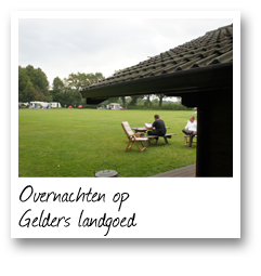Overnachten op Gelders landgoed 