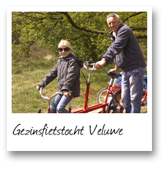 Gezinsfietstocht Veluwe
