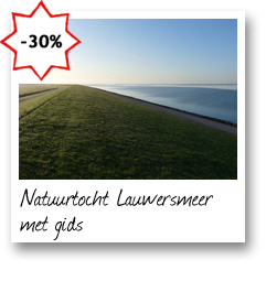 Natuurtocht Lauwersmeer met gids