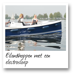 Eilandhoppen met electrosloep