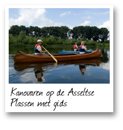 Kanovaren op de Asseltse Plassen