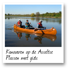 Kanovaren op de Asseltse Plassen