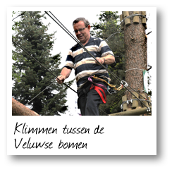 Klimmen tussen de Veluwse bomen