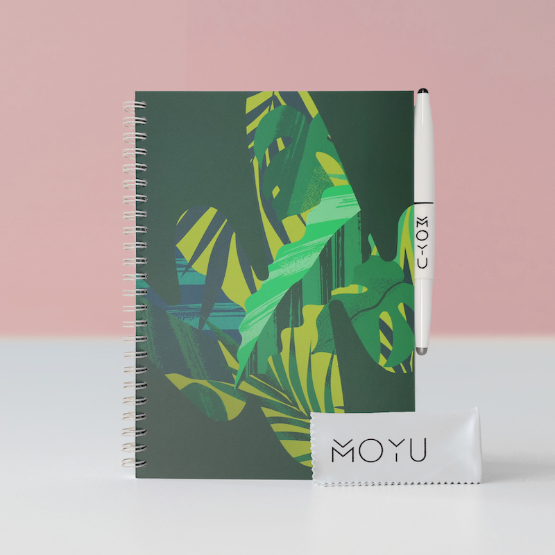 MOYU Erasable Notebook - A5 Stone Paper - Hardcover - Safari Nights