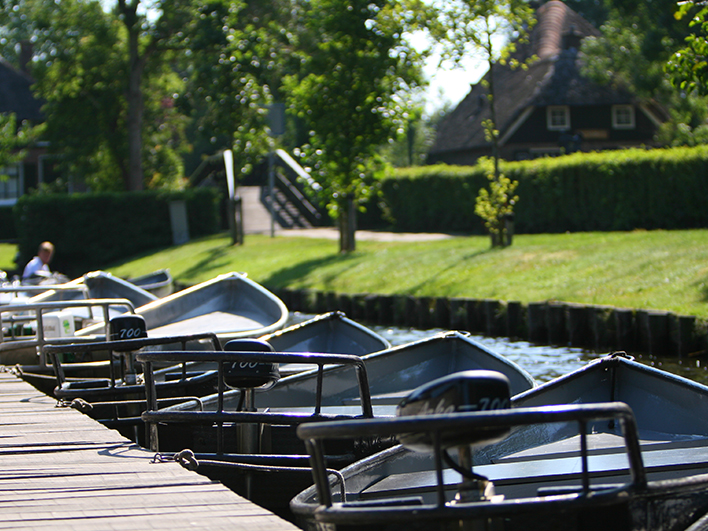 Giethoorn verkennen met elektrische boot