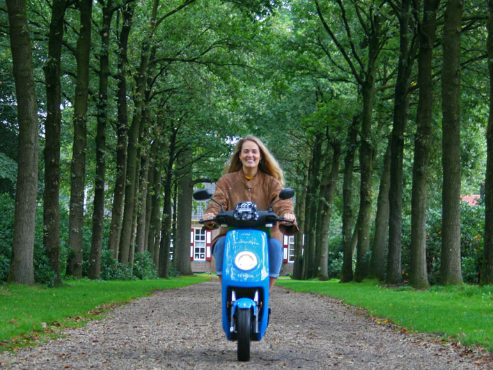 Elektrisch scooteren over de Veluwe