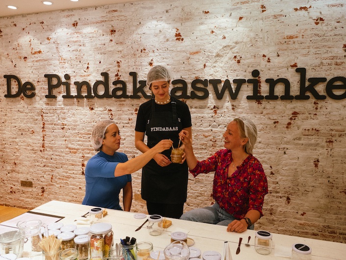 Workshop pindakaas maken