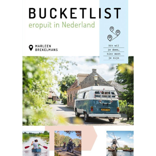 Voor man 60 jaar verjaardag dit boek Bucketlist eropuit in Nederland